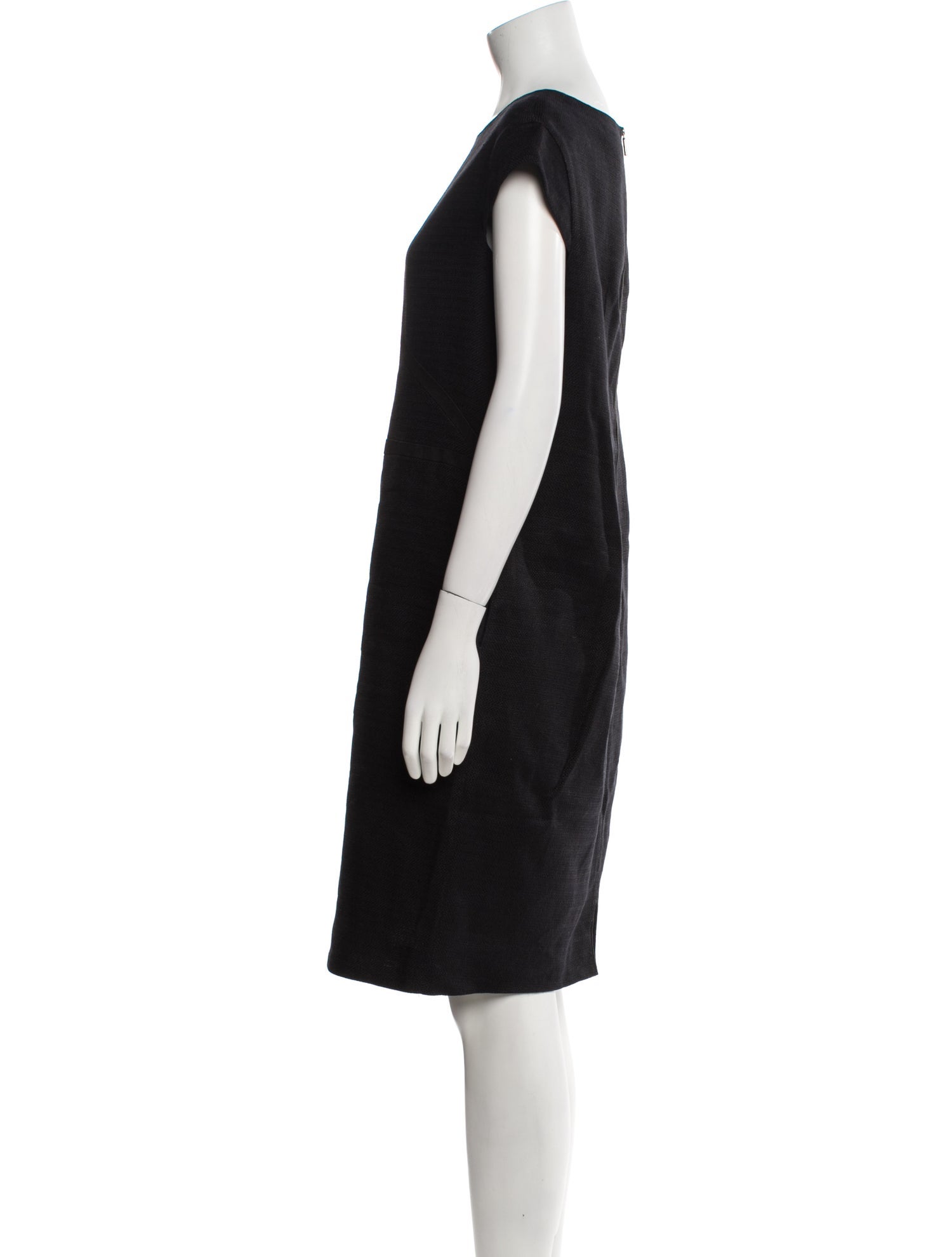 Max Mara Linen Knee-Length Dress