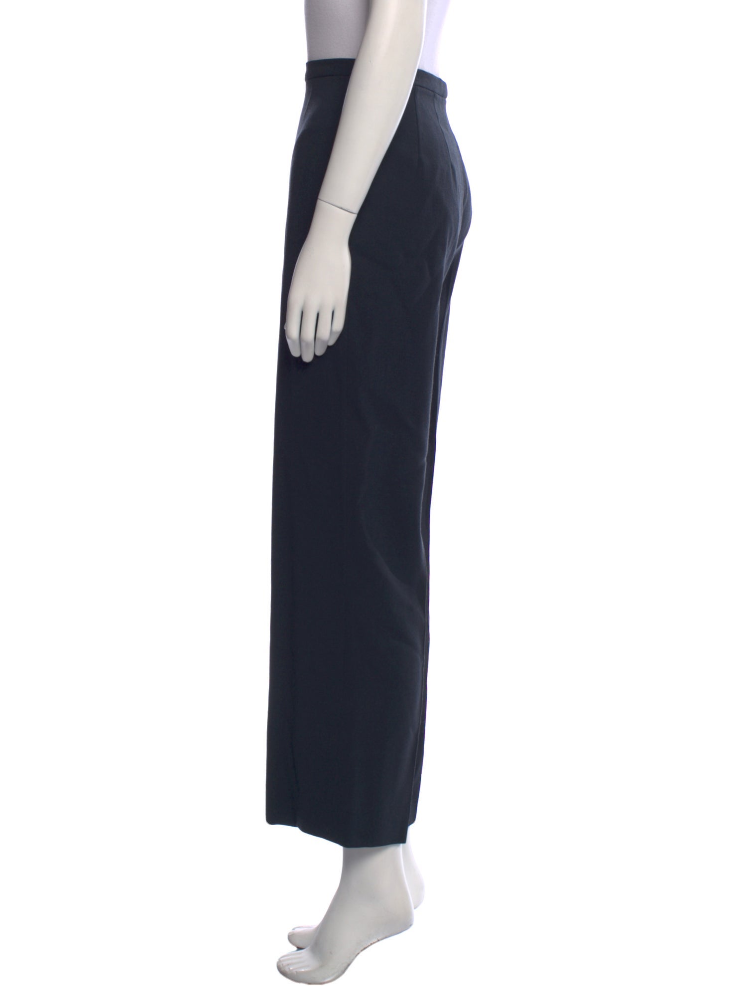 Max Mara Virgin Wool Straight Leg Pants