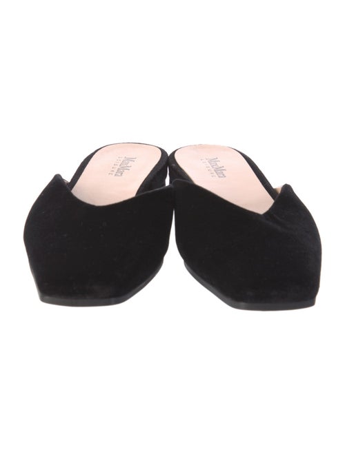 Max Mara Velvet Mules