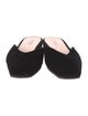 Max Mara Velvet Mules