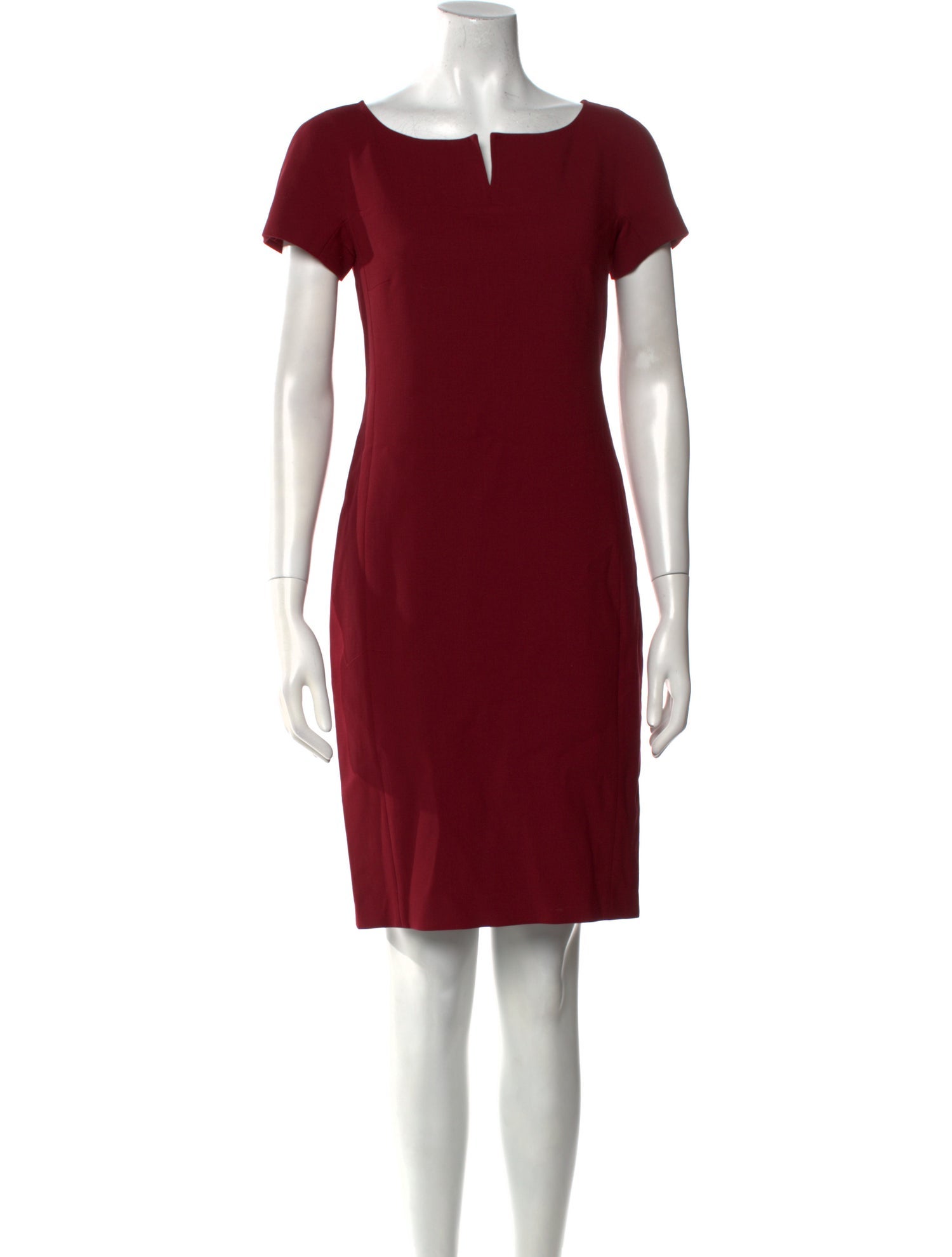 Max Mara Bateau Neckline Mini Dress