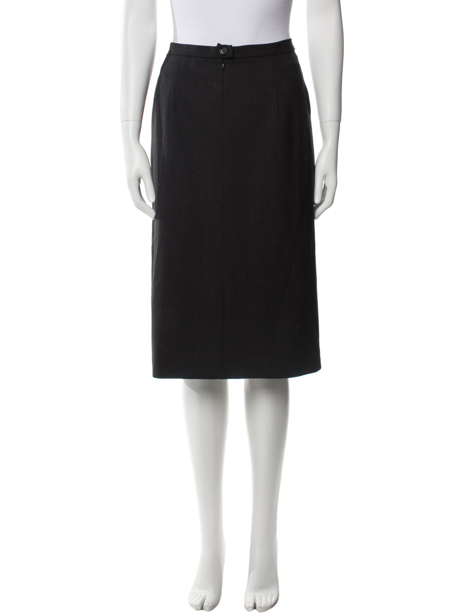 Max Mara Wool Knee-Length Skirt