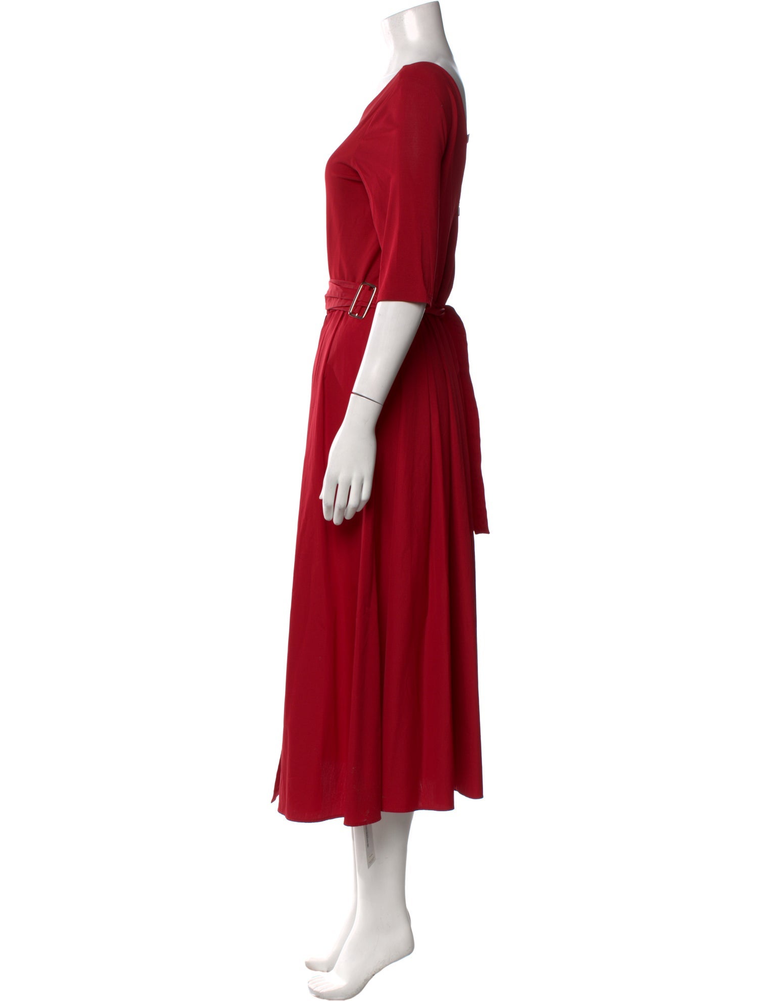 Max Mara Scoop Neck Long Dress w/ Tags