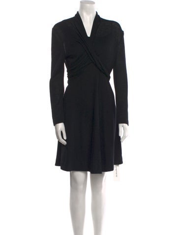 Max Mara Dresses Virgin Wool Mini Dress M