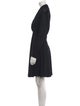 Max Mara Virgin Wool Mini Dress