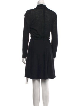 Max Mara Virgin Wool Mini Dress
