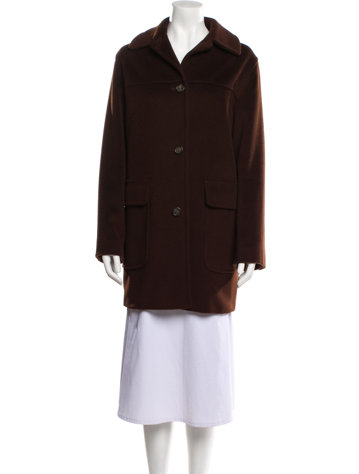 Max Mara Virgin Wool Peacoat