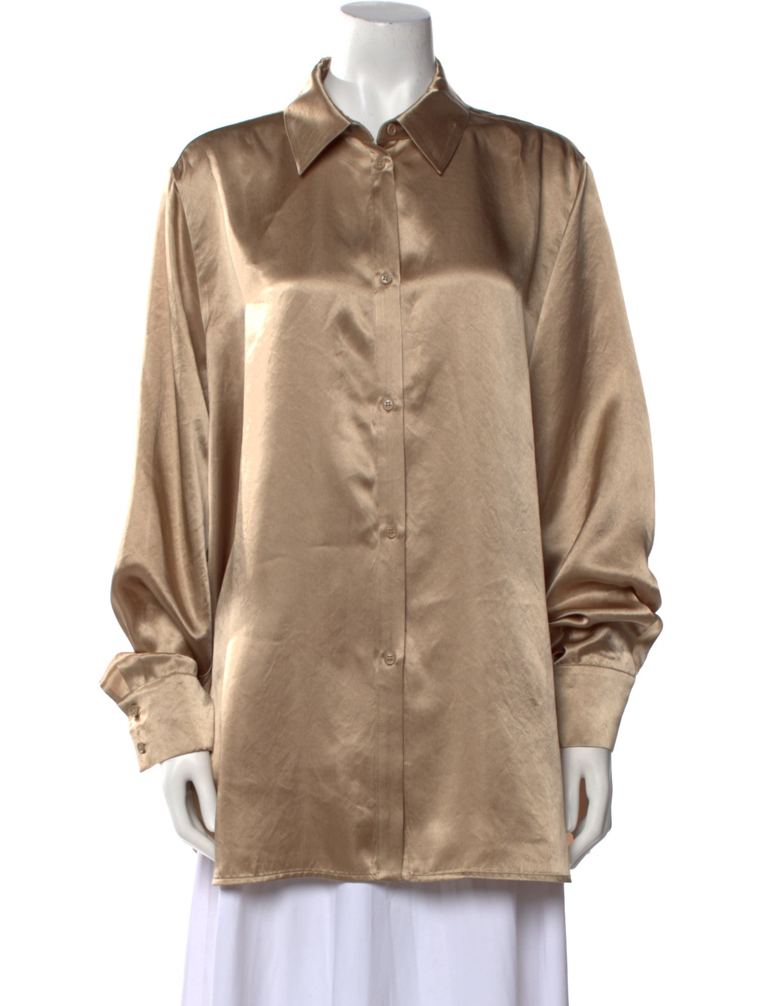 Max Mara Leisure Long Sleeve Button-Up Top