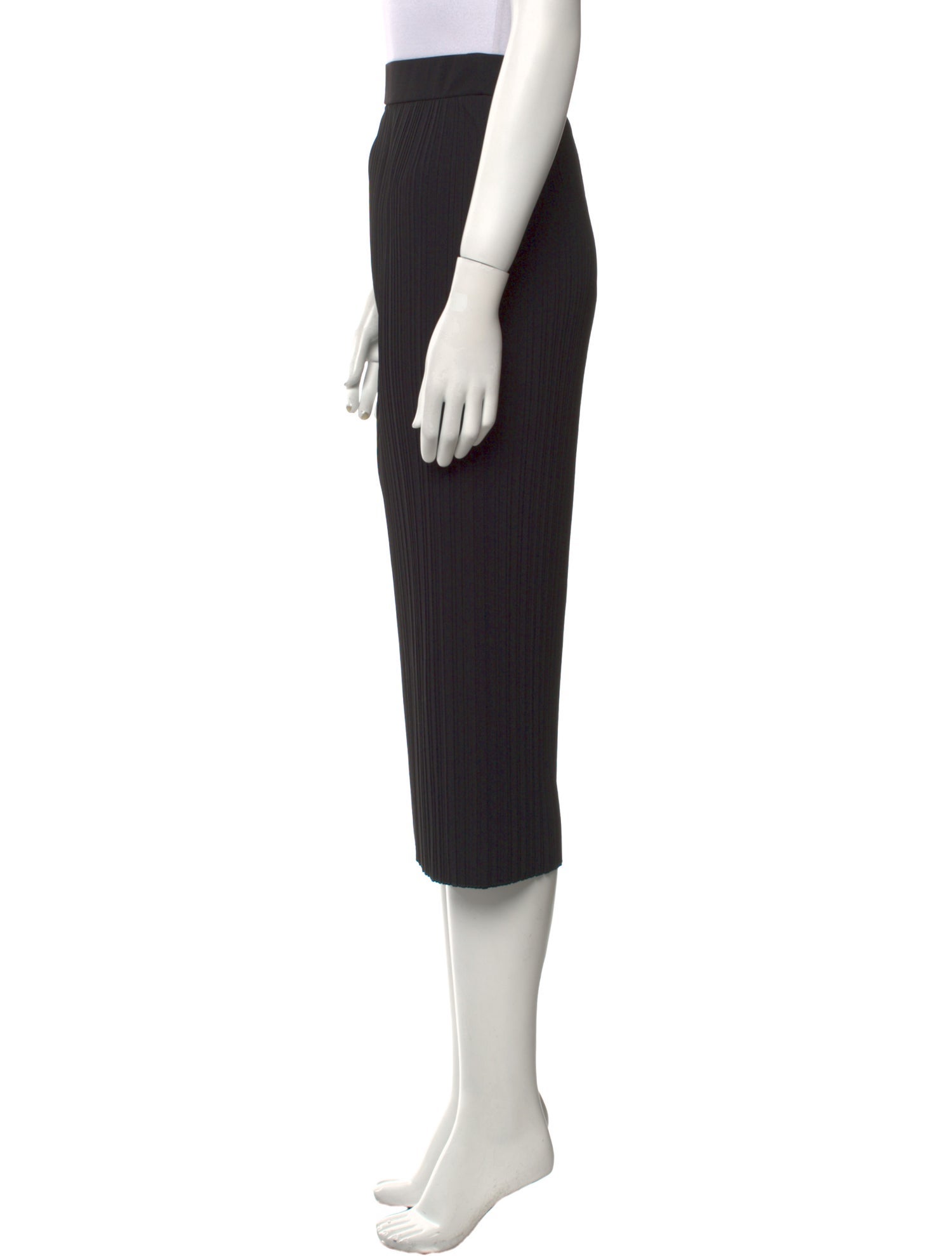 Max Mara Leisure Pleated Accents Midi Length Skirt