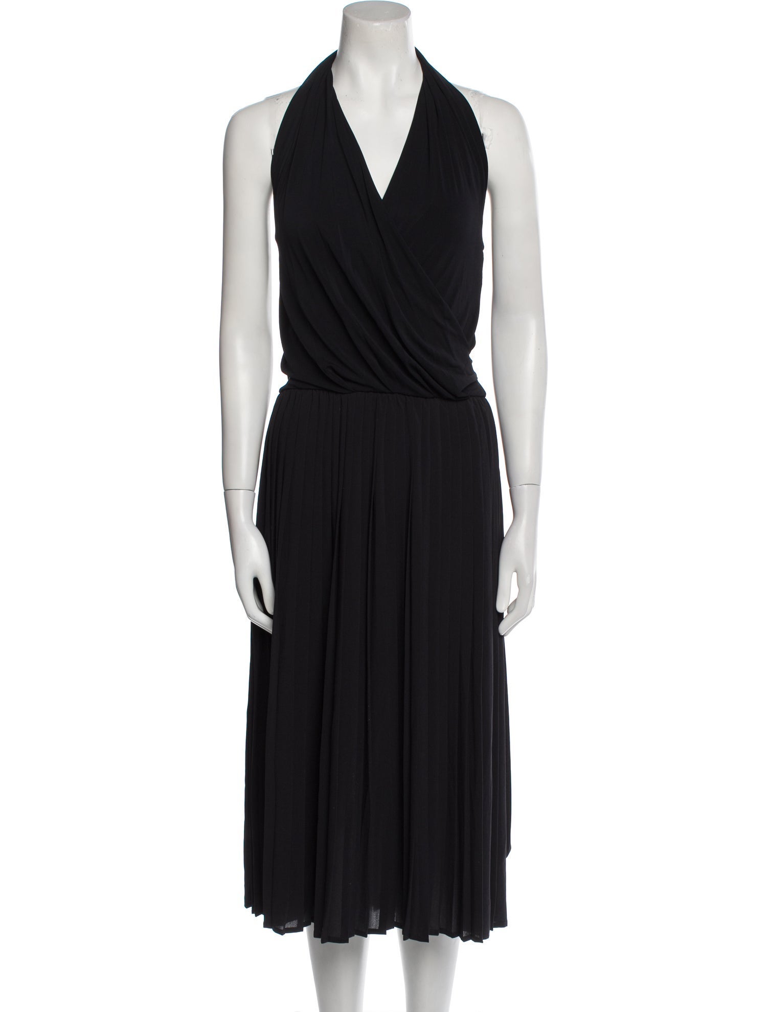 Max Mara Halterneck Midi Length Dress