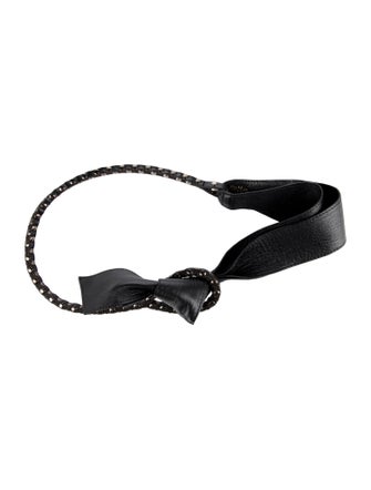 Max Mara Wide Leather Belt