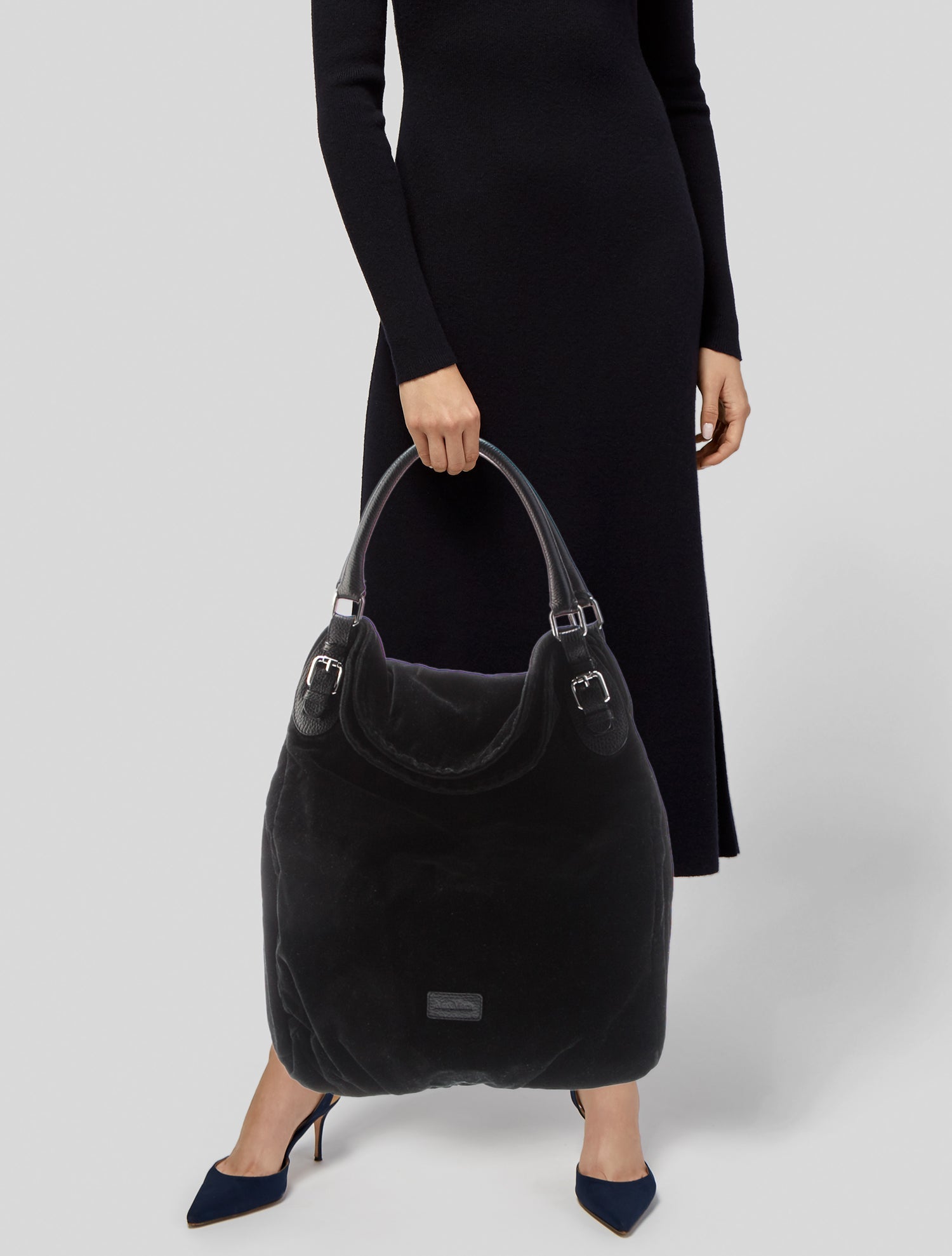 Max Mara Velvet Hobo