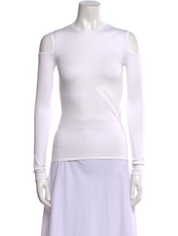 Max Mara Tops Crew Neck Long Sleeve Sweatshirt S