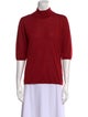 Max Mara Virgin Wool Turtleneck Top