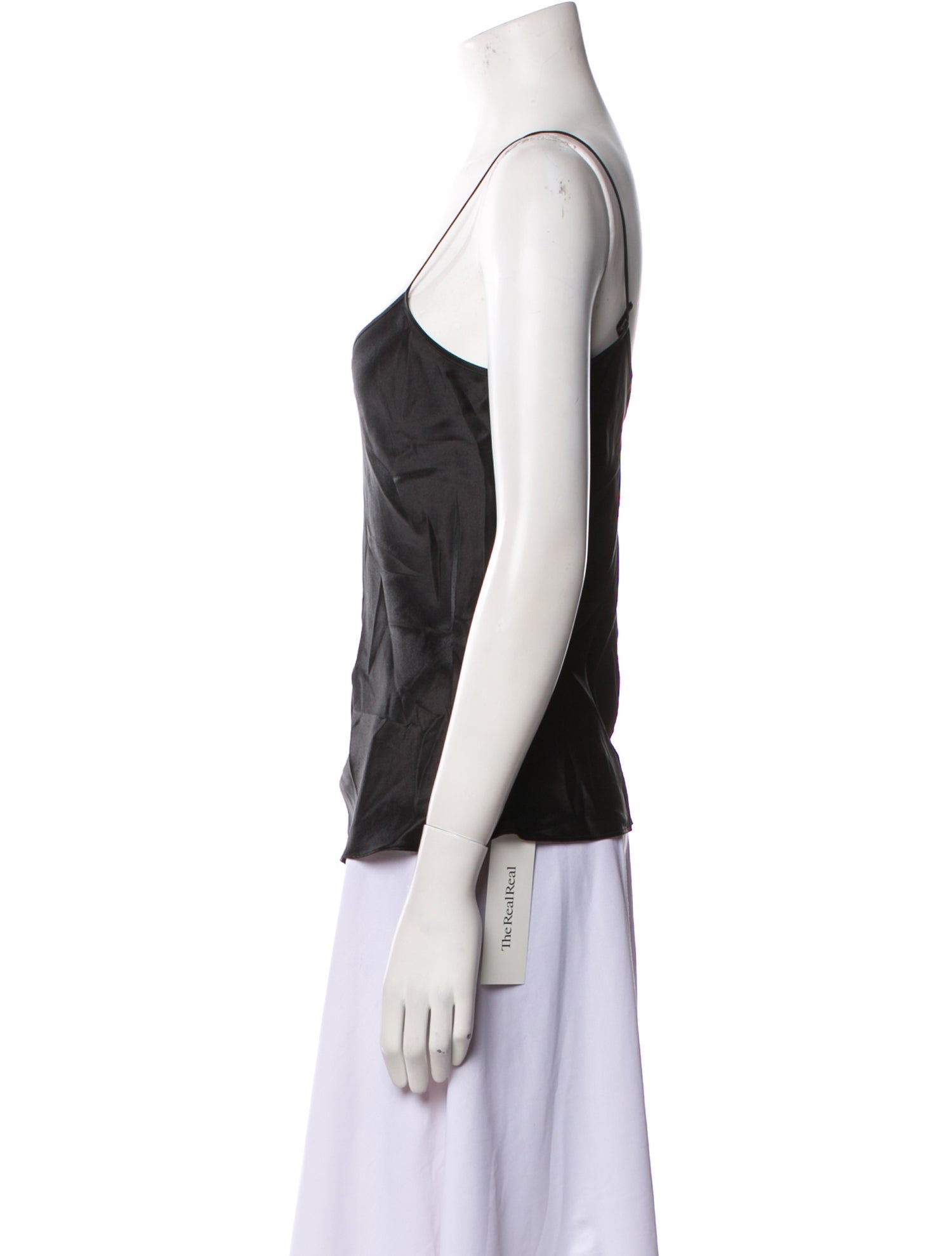 Max Mara Silk V-Neck Top