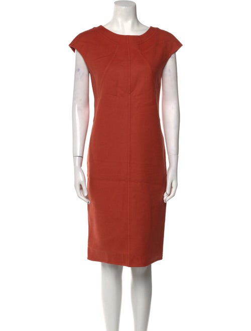 Max Mara Virgin Wool Knee-Length Dress