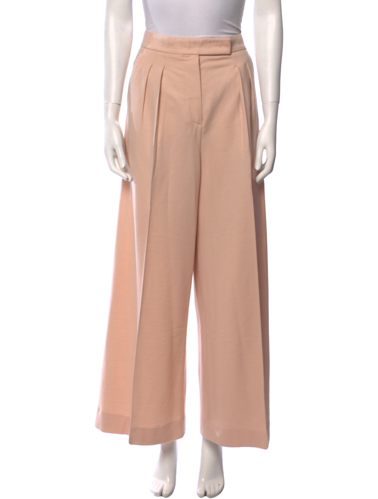 Max Mara Virgin Wool Wide Leg Pants