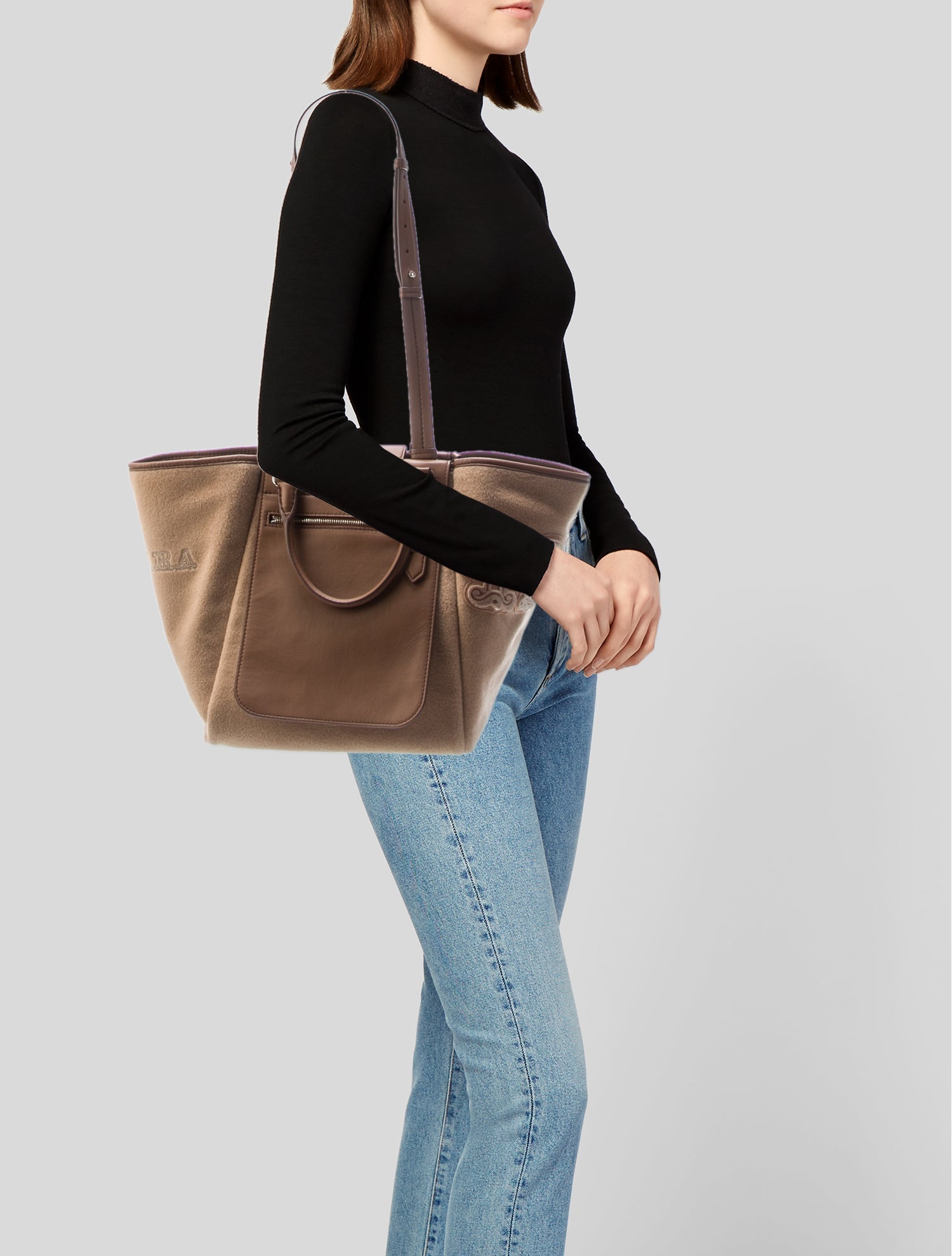 Max Mara Wool Shoulder Bag
