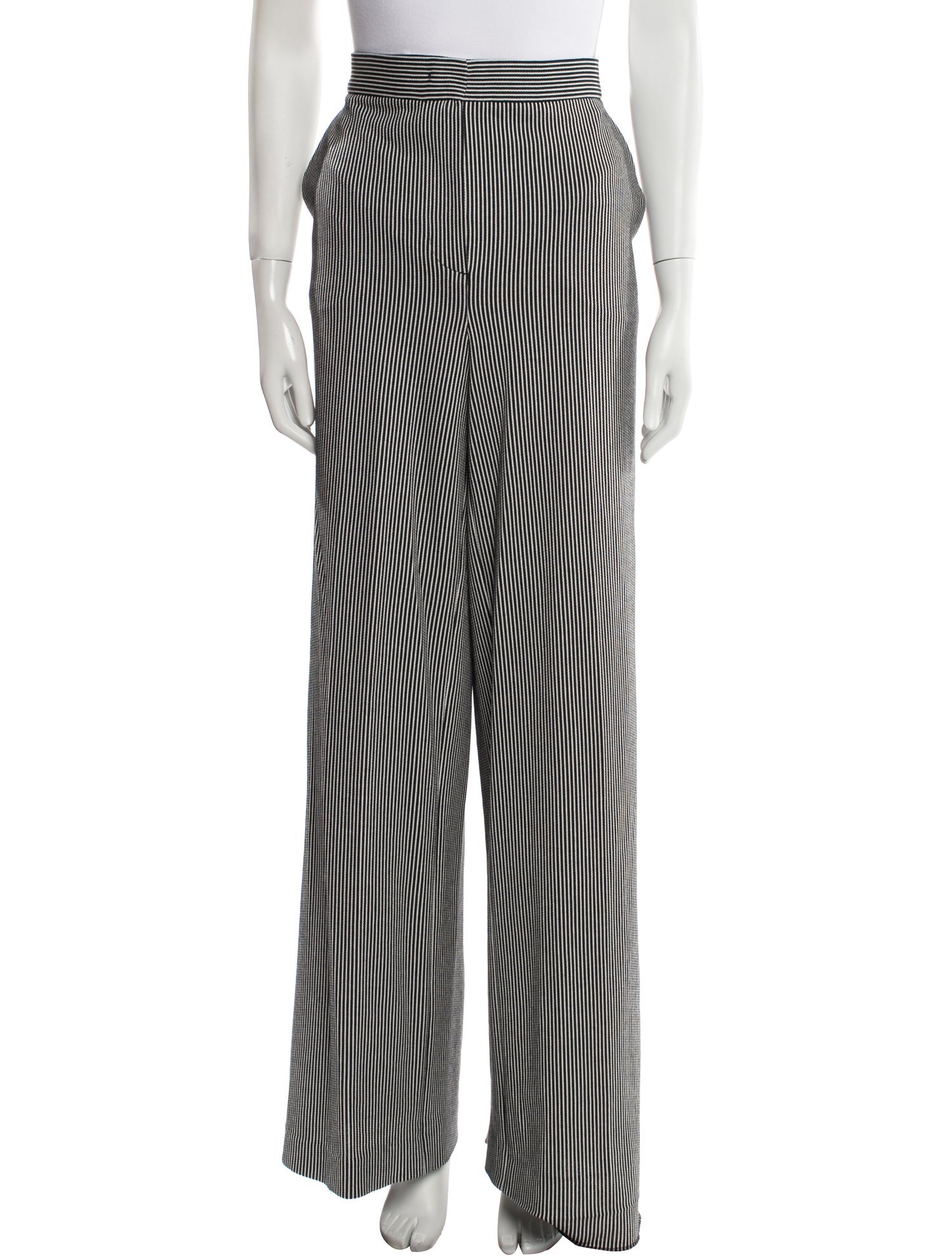 Max Mara Striped Wide Leg Pants