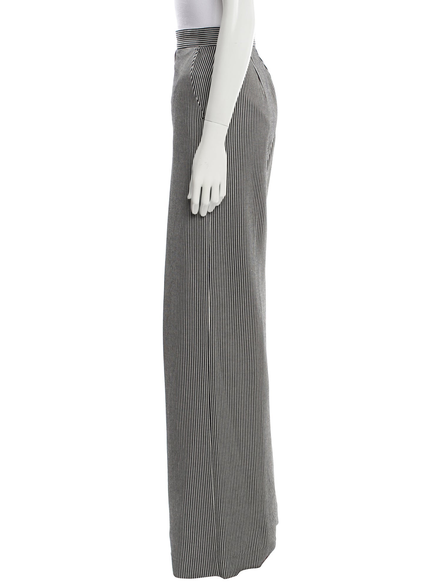 Max Mara Striped Wide Leg Pants