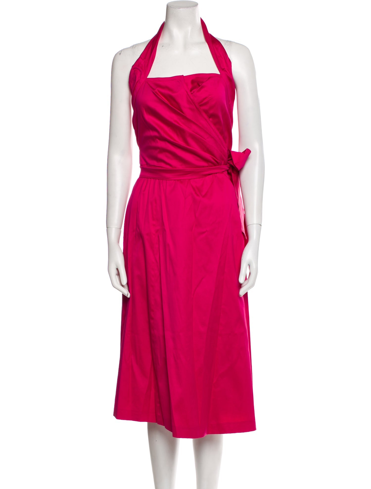 Max Mara Halterneck Knee-Length Dress