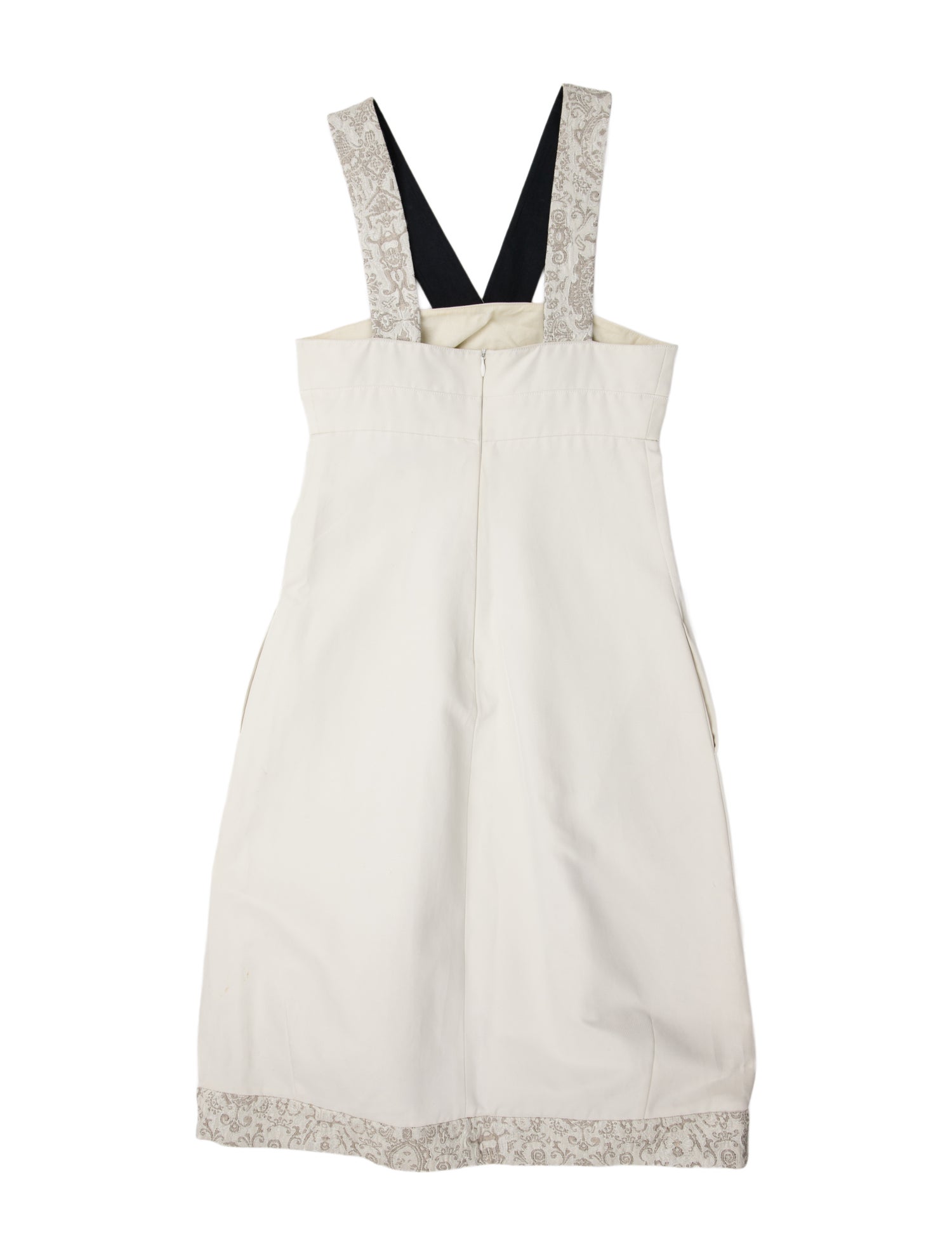 Max Mara V-Neck Knee-Length Dress