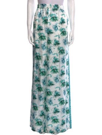 Max Mara Silk Wide Leg Pants