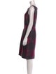 Max Mara Printed Knee-Length Dress