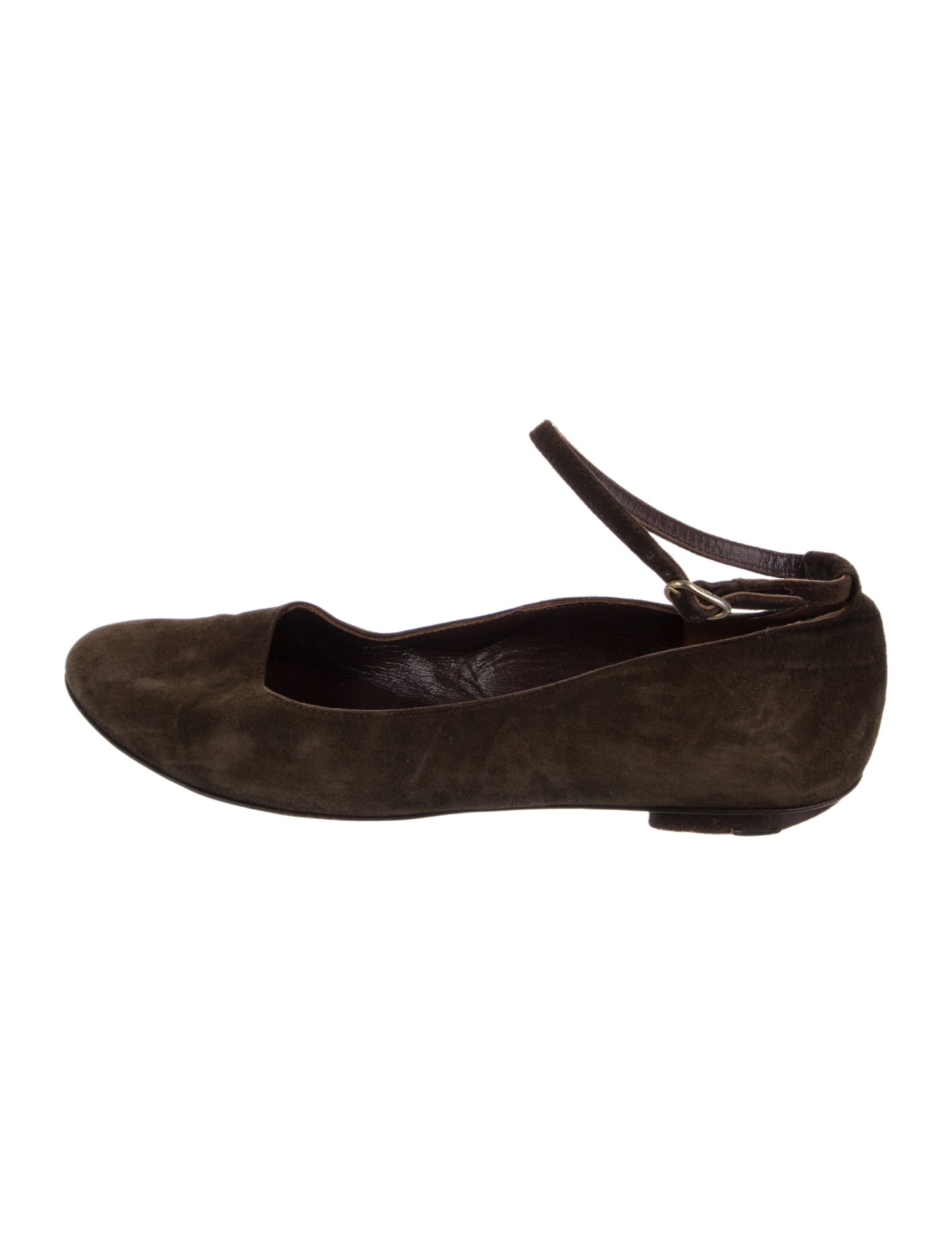 Max Mara Suede Flats