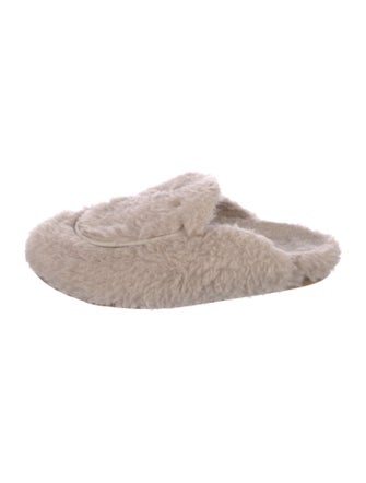 Max Mara Shearling Mules