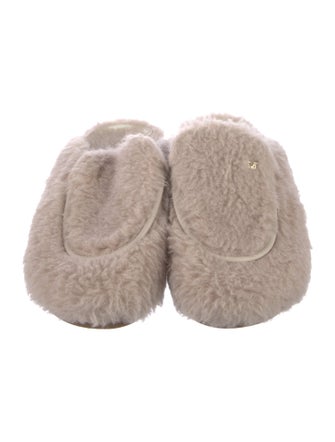 Max Mara Shearling Mules