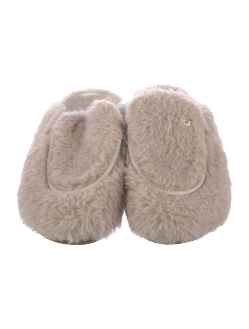 Max Mara Shearling Mules