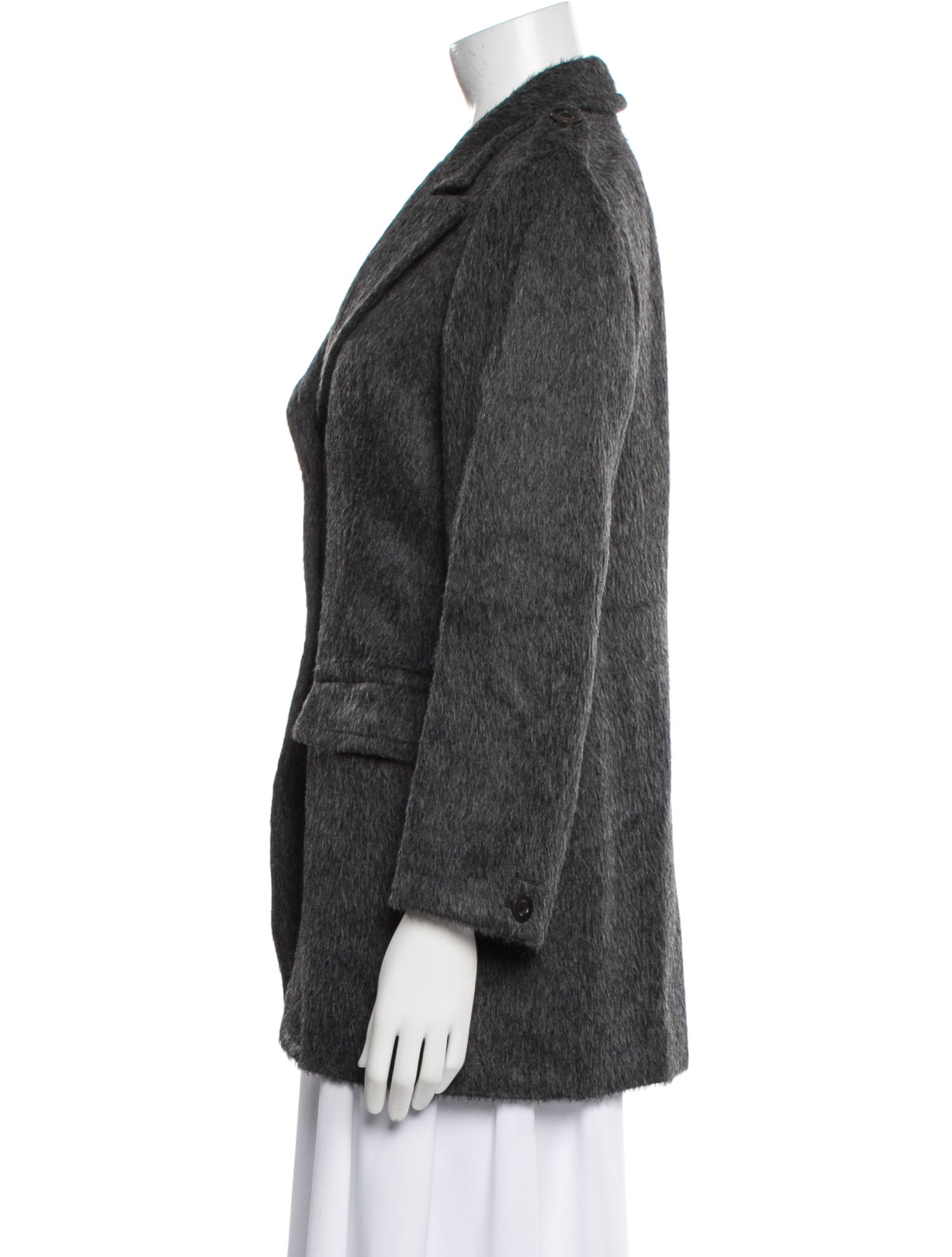 Max Mara Alpaca Peacoat