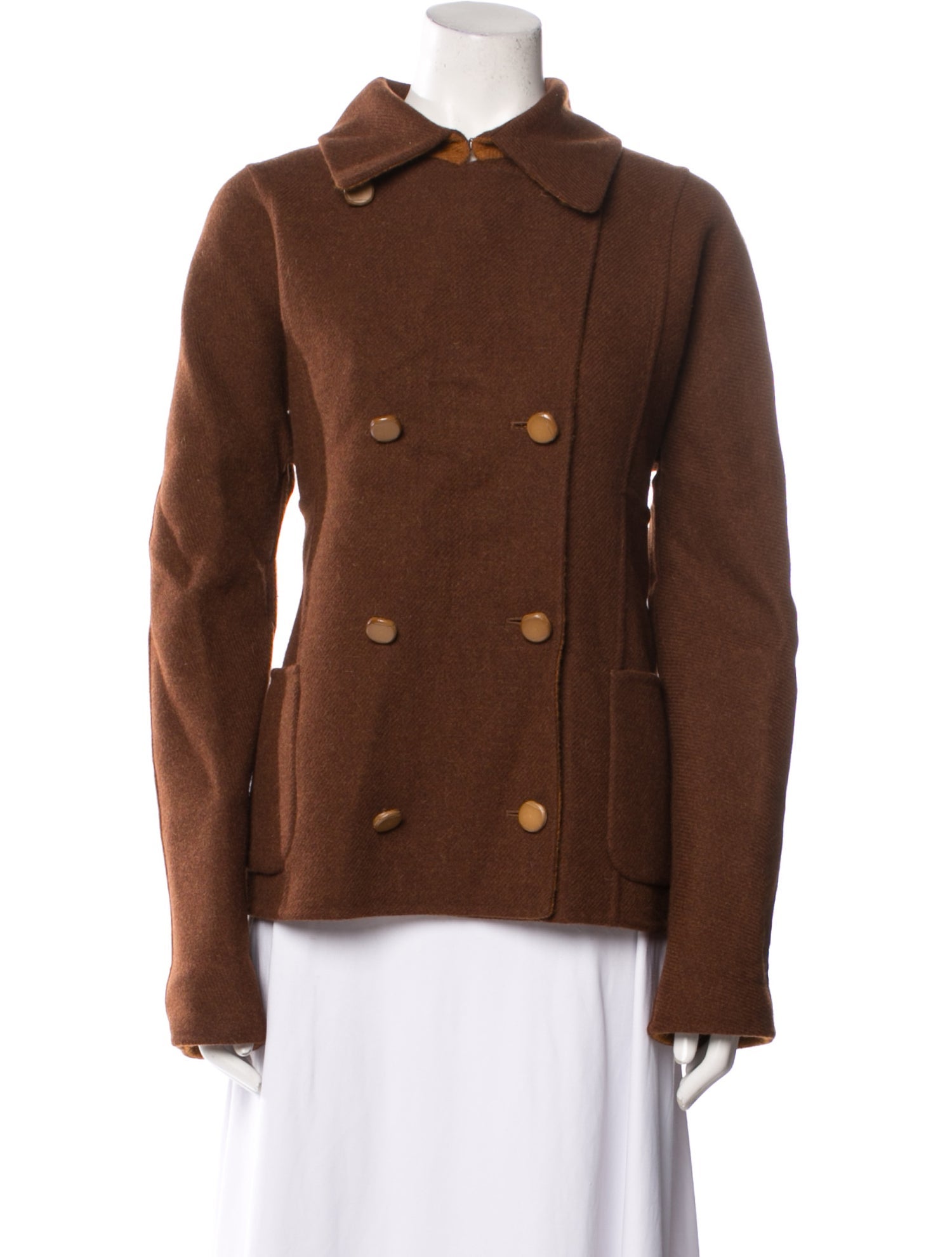 Max Mara Virgin Wool Peacoat
