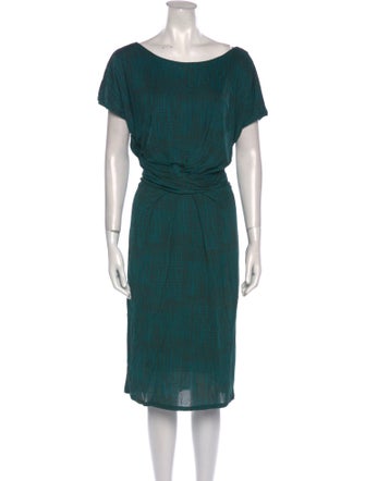 Max Mara Nylon Midi Length Dress