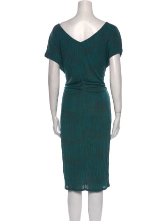 Max Mara Nylon Midi Length Dress