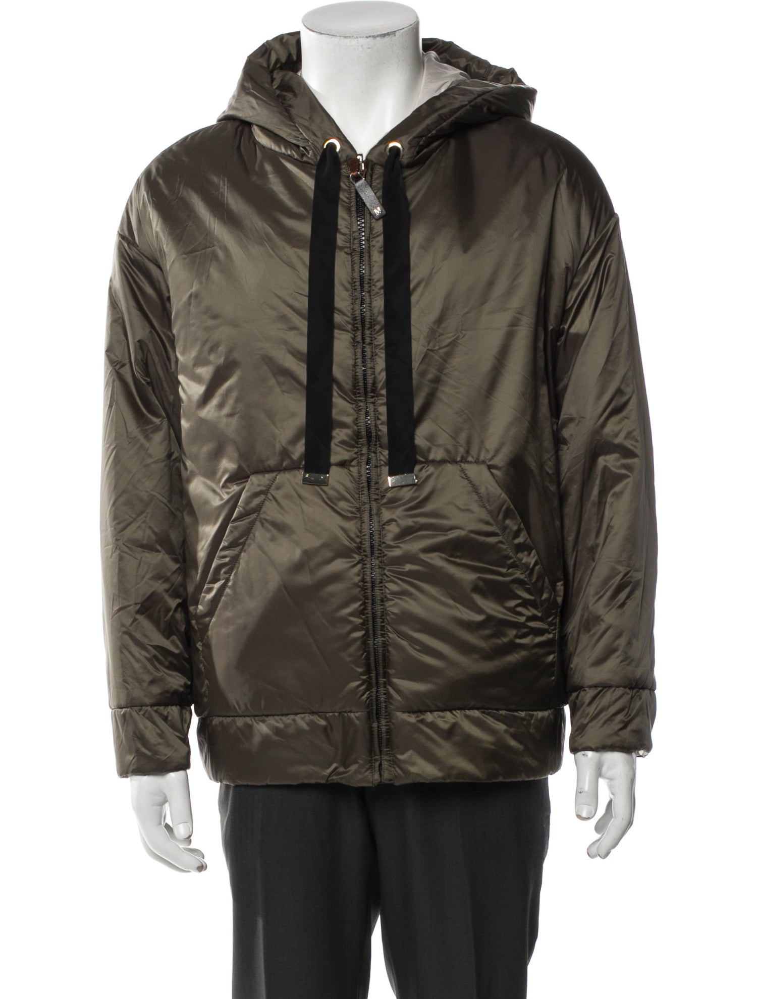 ★日本未入荷★drew house Zip up puffer v2 drew house ドリューハウス Cropped Zip Hoodie パーカー 黒