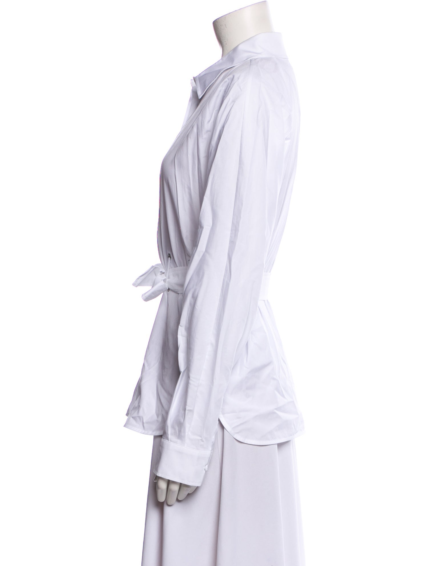 Max Mara Long Sleeve Button-Up Top w/ Tags