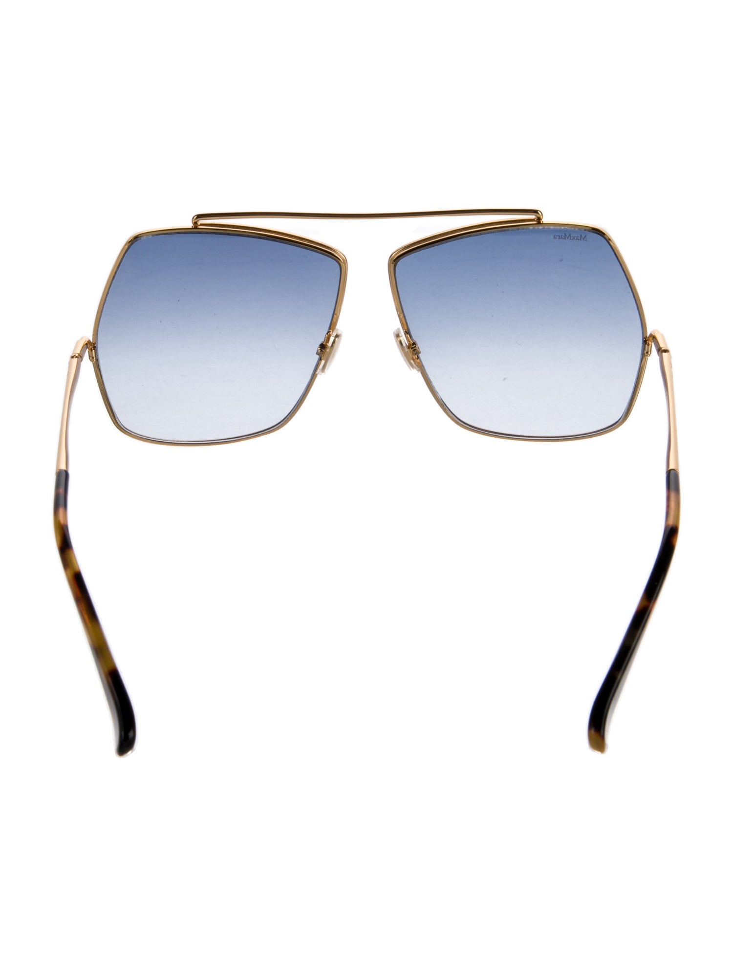 Max Mara Aviator Gradient Sunglasses