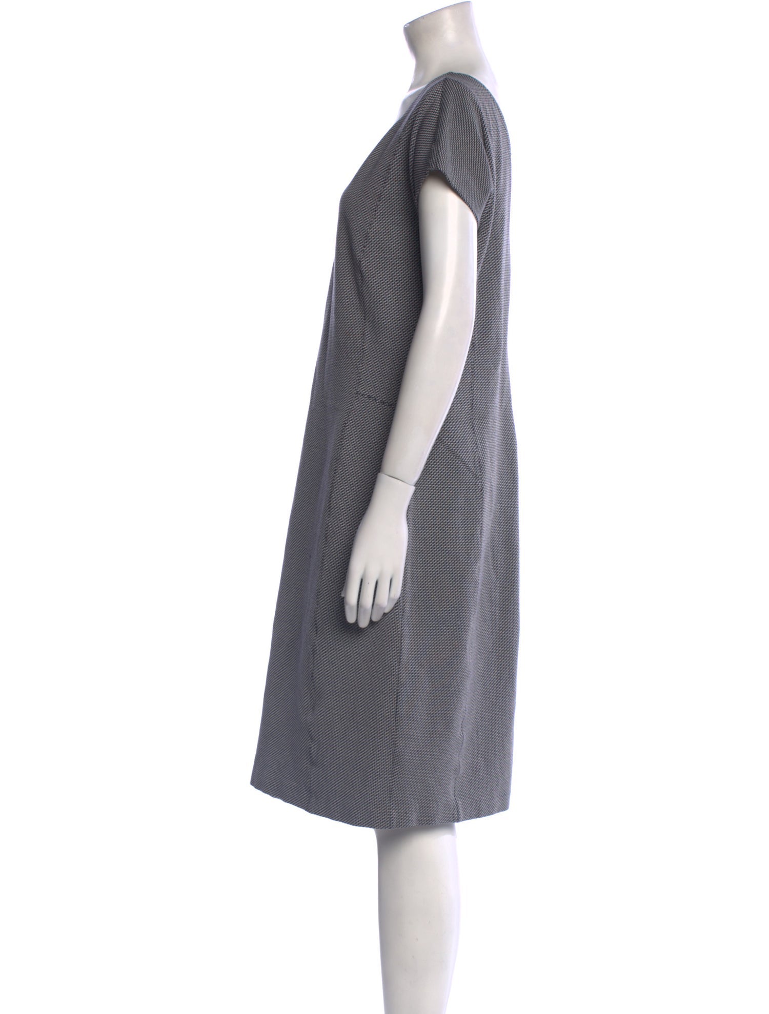 Max Mara Printed Knee-Length Dress