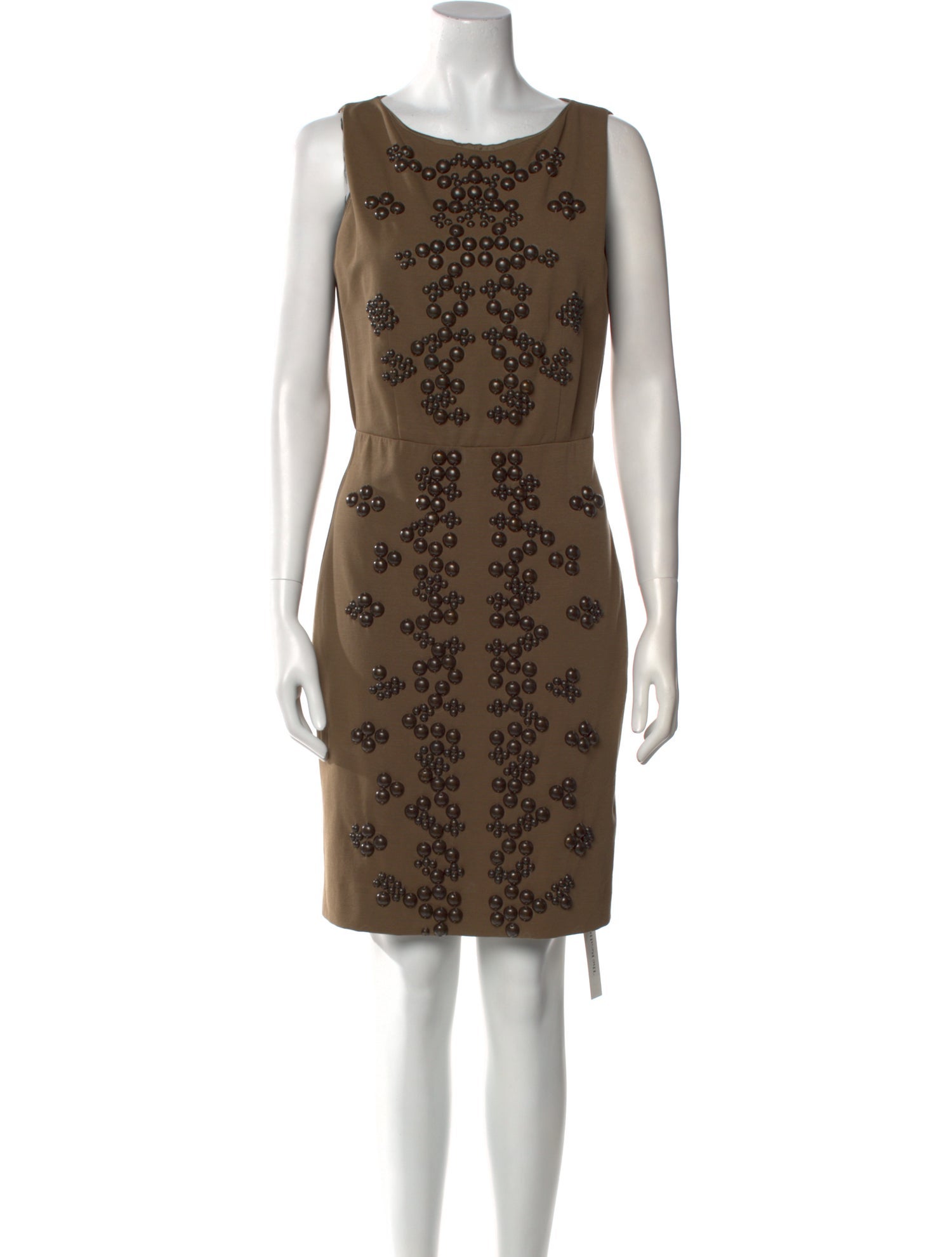 Max Mara Scoop Neck Mini Dress