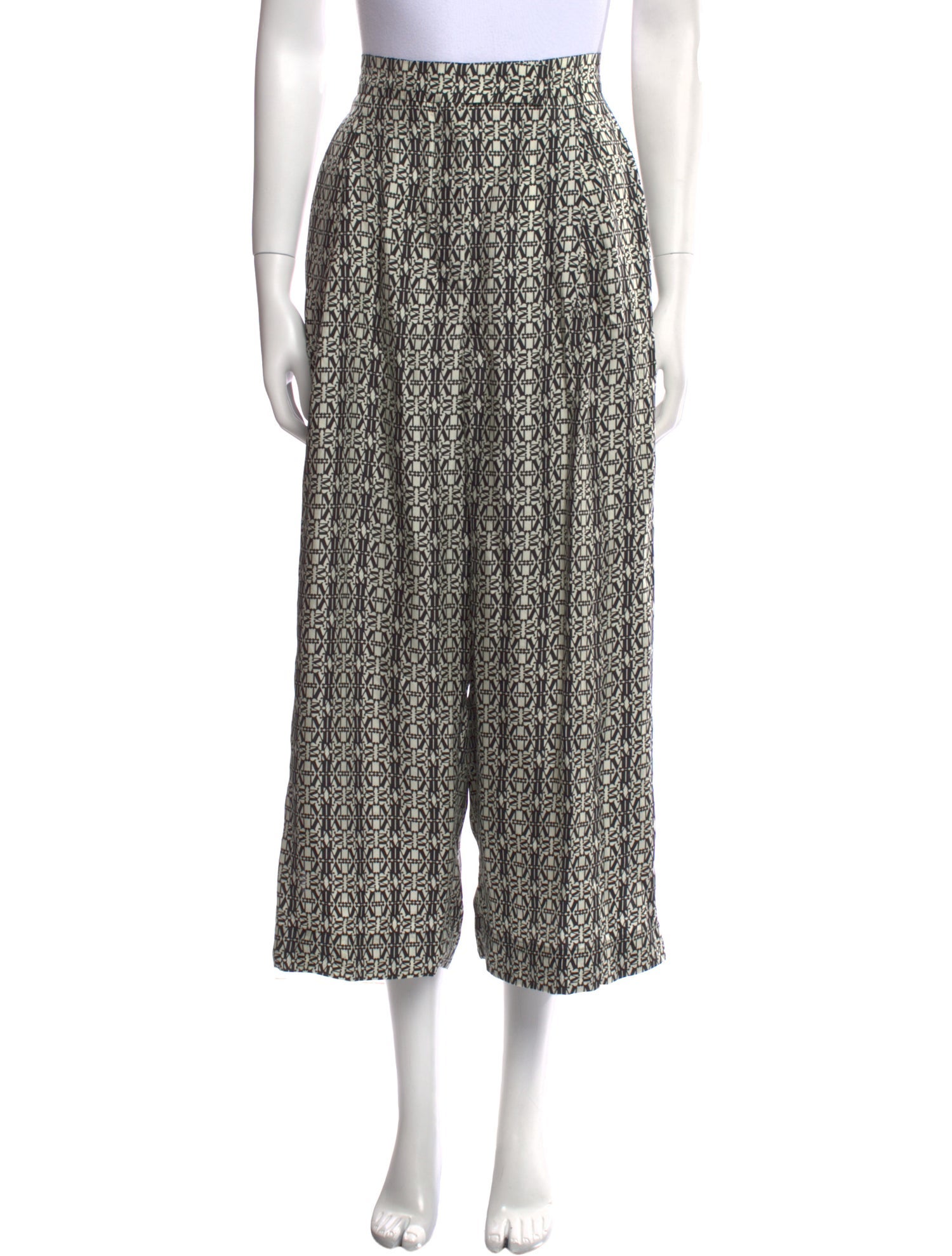 Max Mara Silk Wide Leg Pants