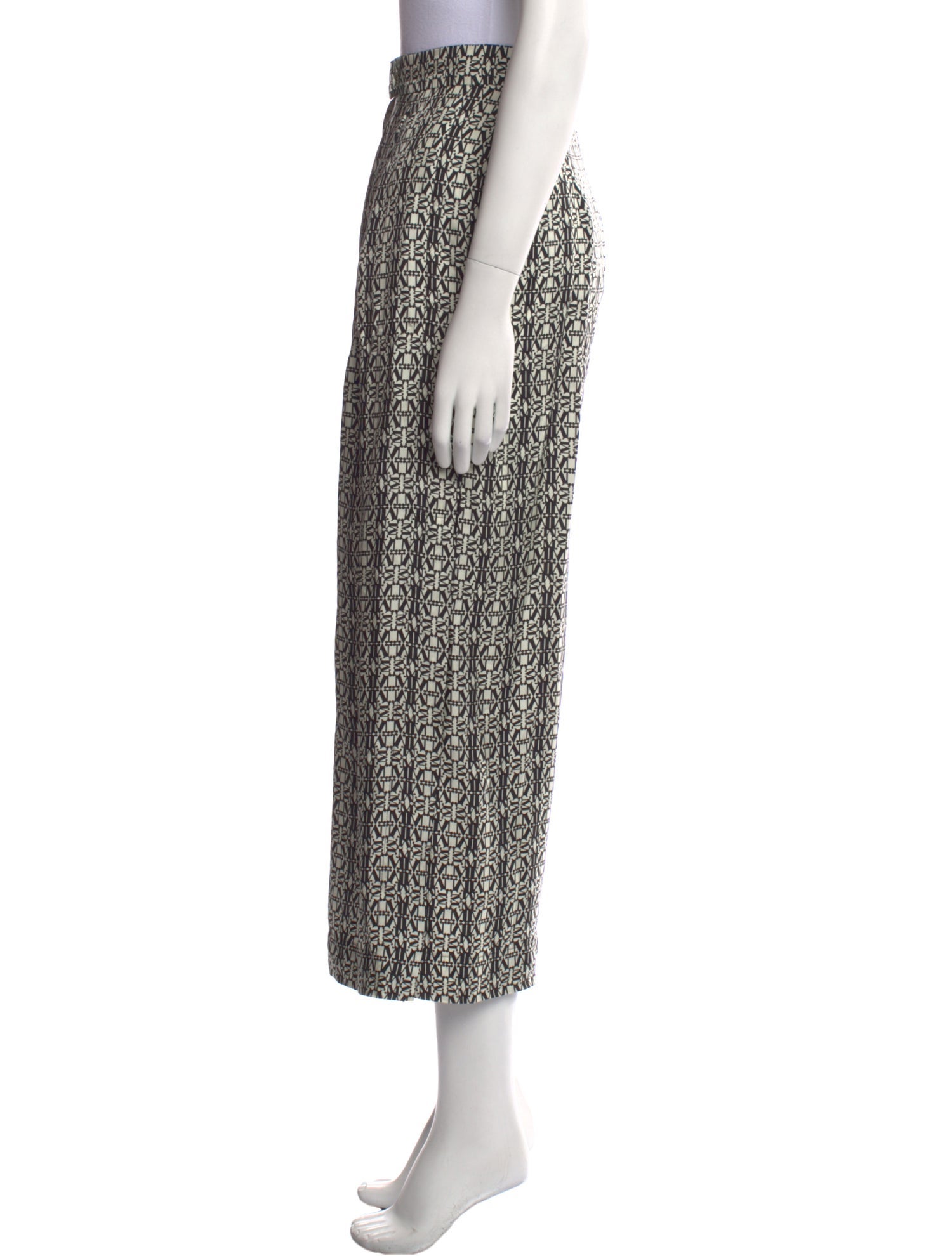 Max Mara Silk Wide Leg Pants