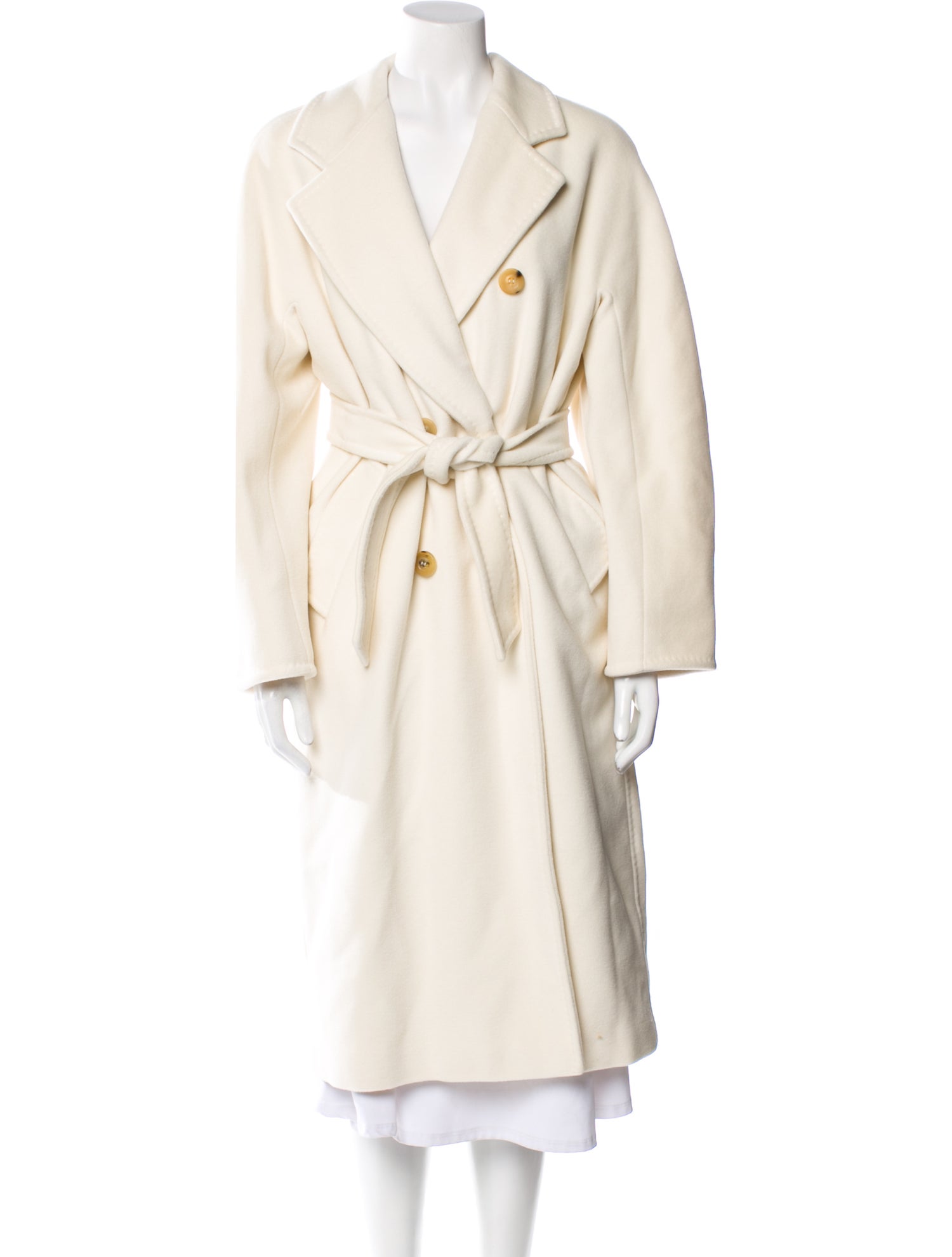 Max Mara Virgin Wool Trench Coat