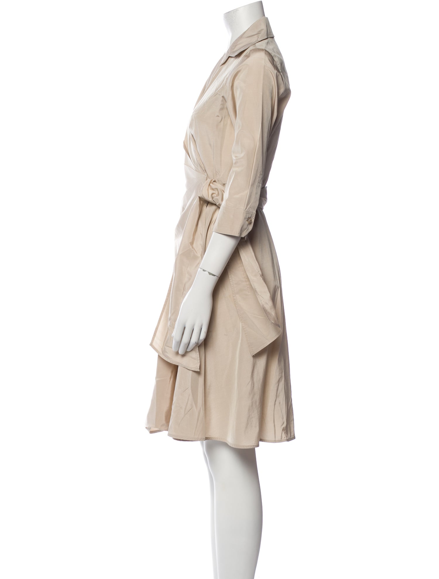 Max Mara Silk Trench Coat