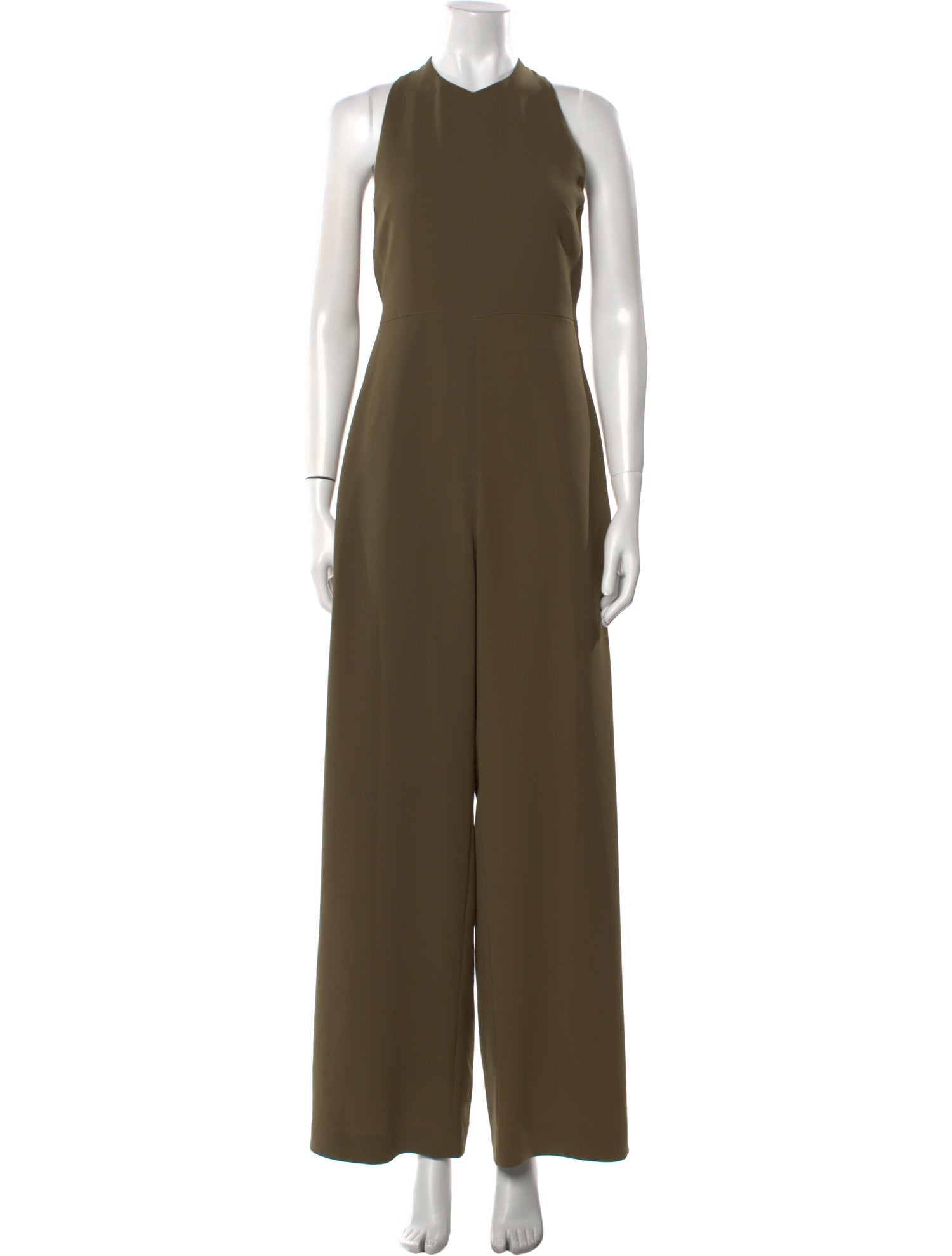 Max Mara Crew Neck Jumpsuit