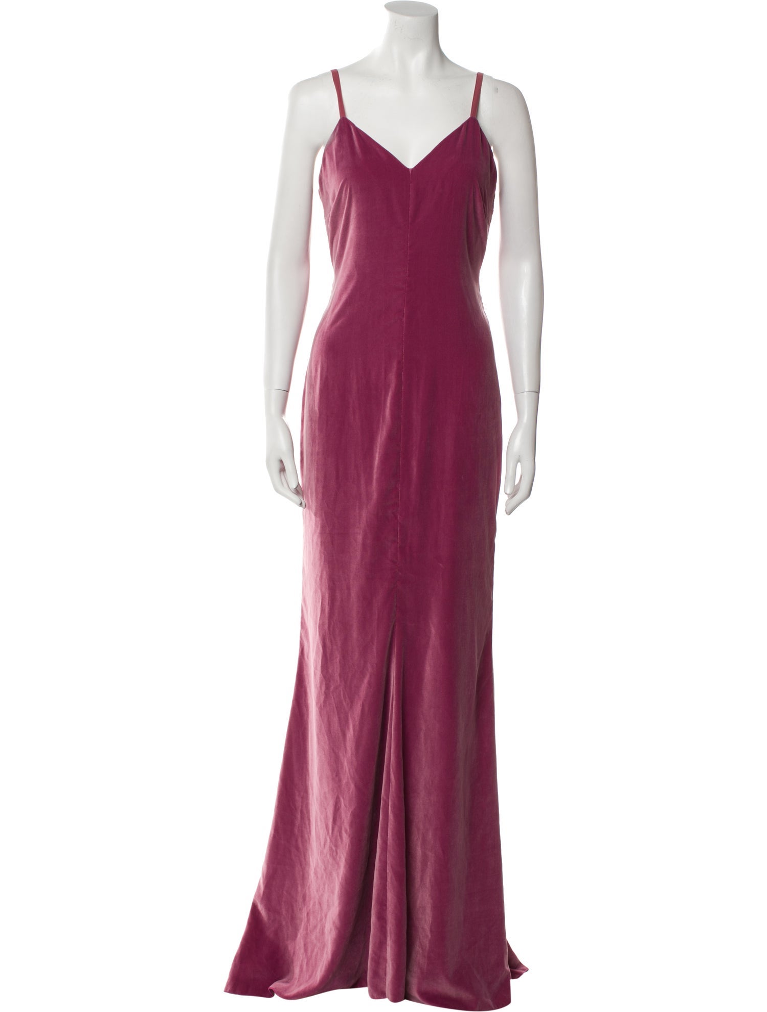 Max Mara V-Neck Long Dress