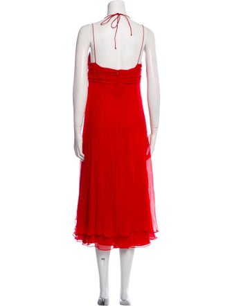 Max Mara Wool Midi Length Dress