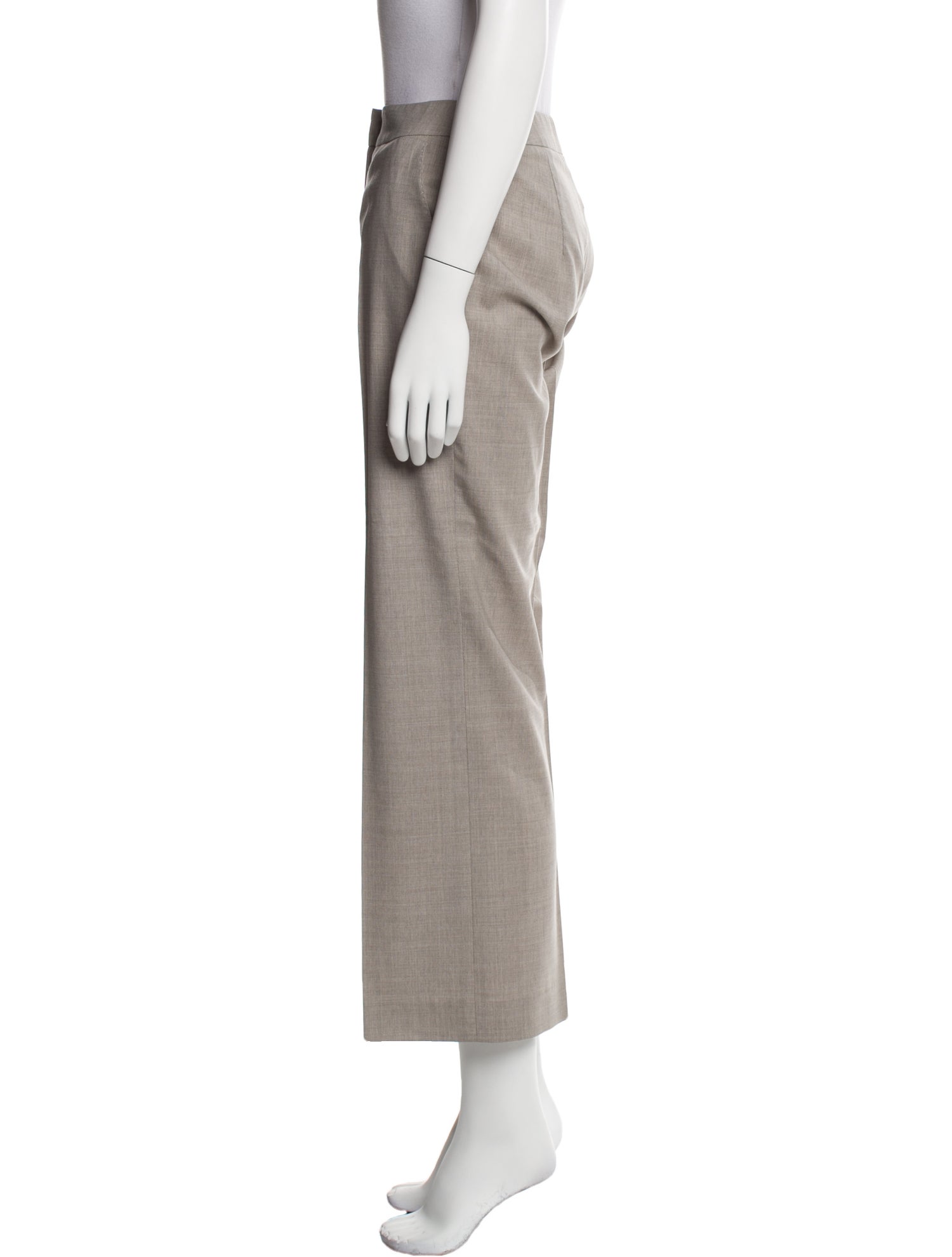 Max Mara Virgin Wool Wide Leg Pants
