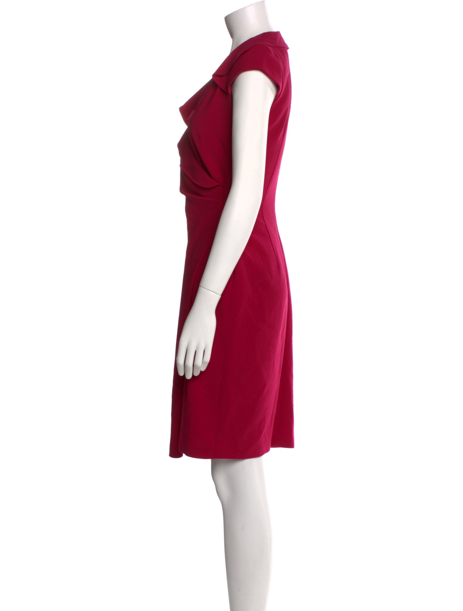 Max Mara Virgin Wool Knee-Length Dress